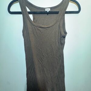 Splendid Dark Brown Tank Top